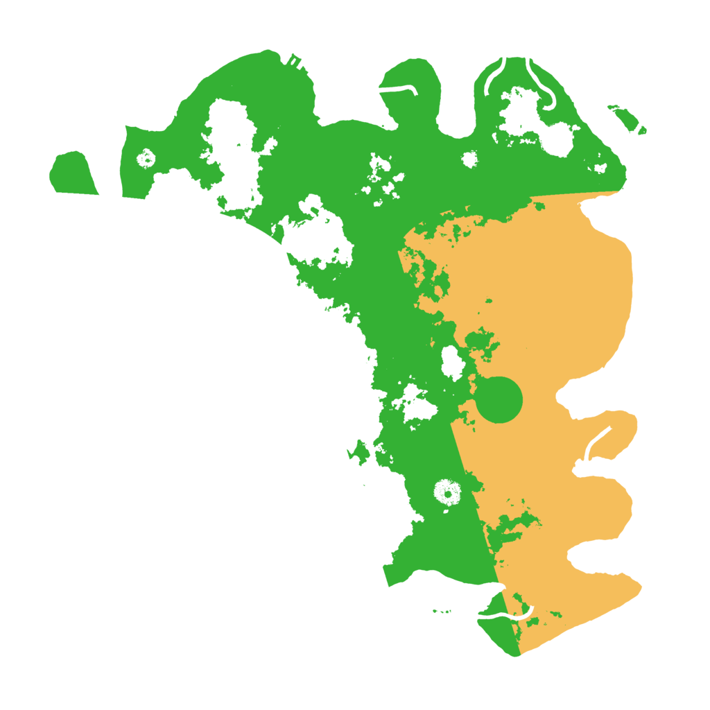 Biome Rust Map: Procedural Map, Size: 4000, Seed: 85702125
