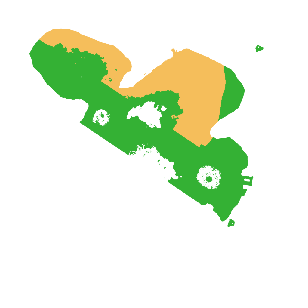 Biome Rust Map: Procedural Map, Size: 2000, Seed: 1929230187