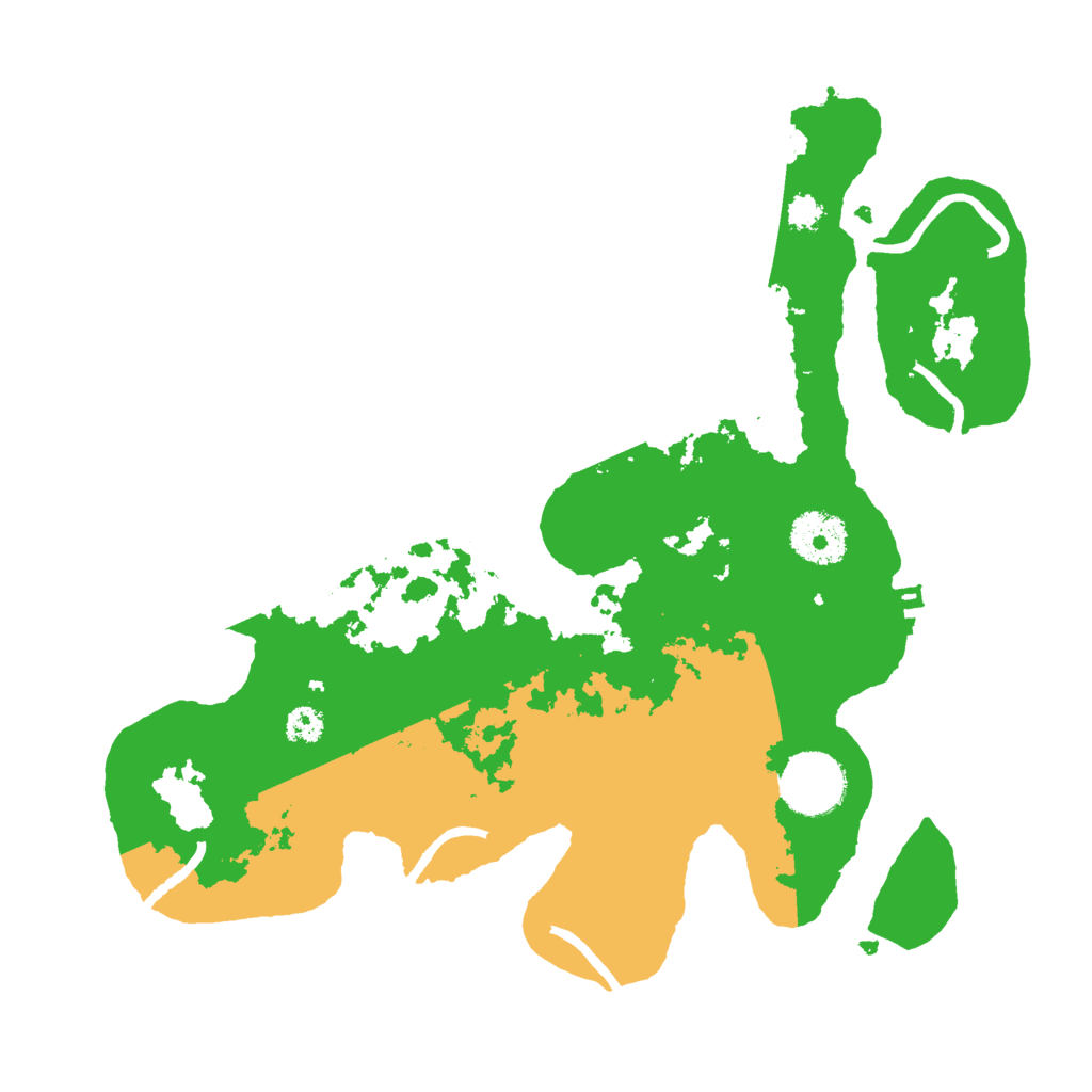 Biome Rust Map: Procedural Map, Size: 3000, Seed: 2059041542