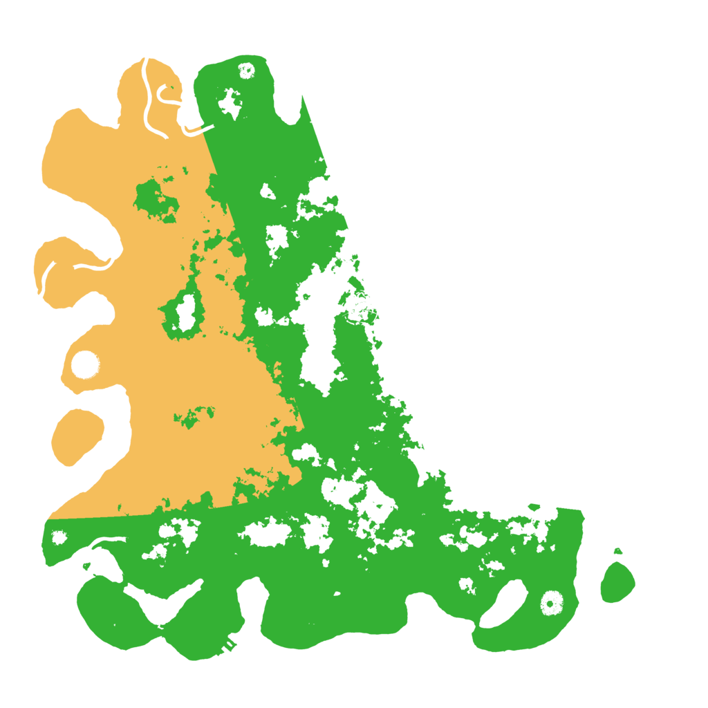 Biome Rust Map: Procedural Map, Size: 4432, Seed: 9435437