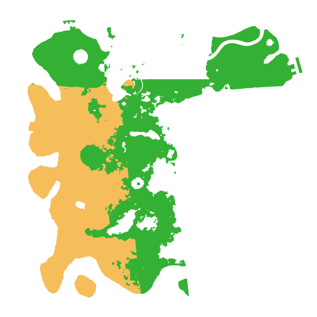 Biome Rust Map: Procedural Map, Size: 4000, Seed: 31289