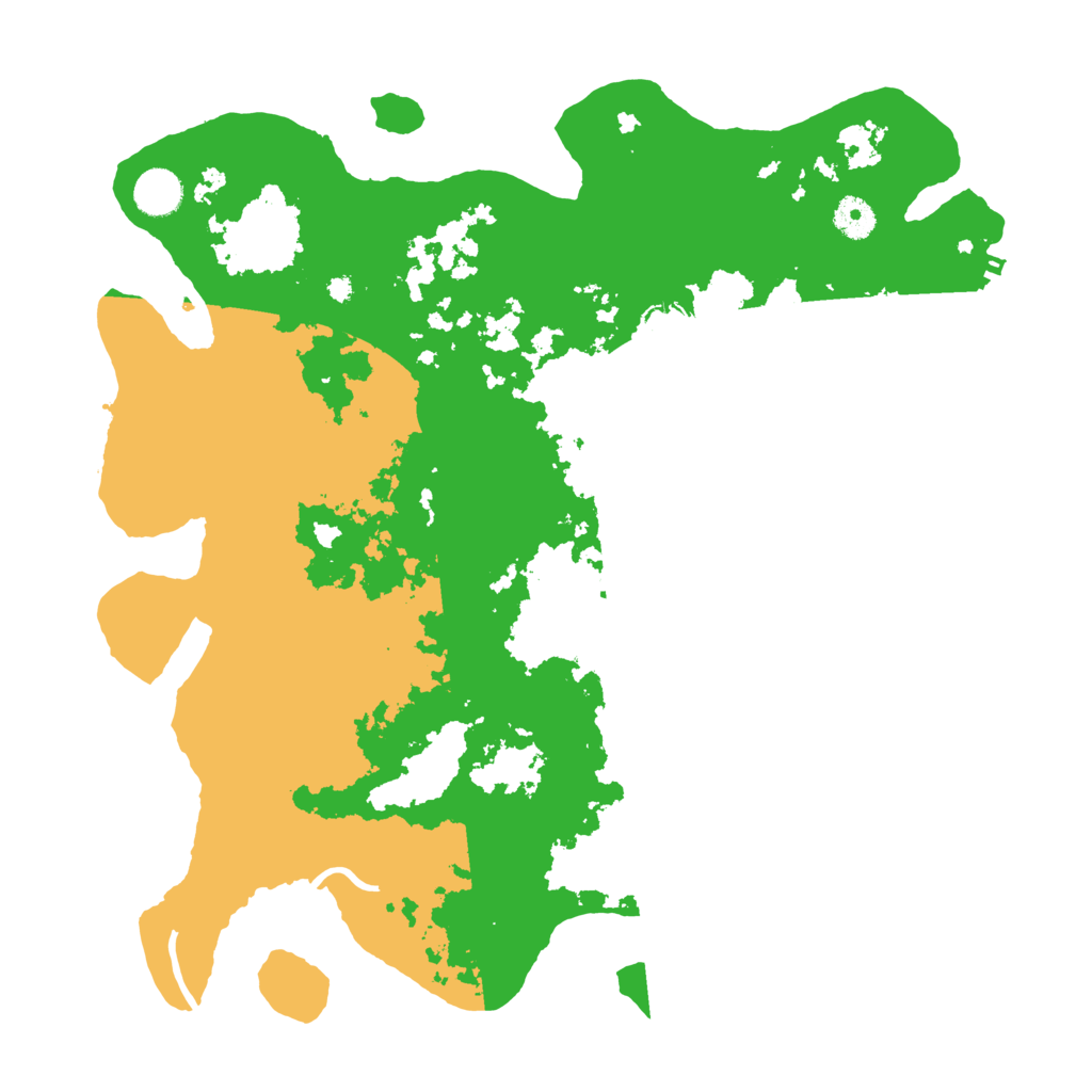 Biome Rust Map: Procedural Map, Size: 4000, Seed: 31289