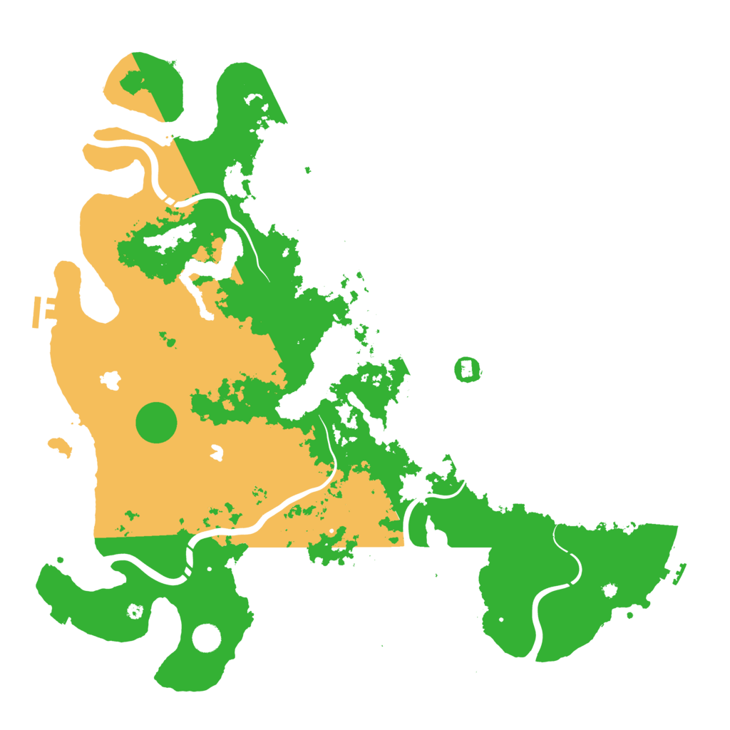 Biome Rust Map: Procedural Map, Size: 4671, Seed: 423100035