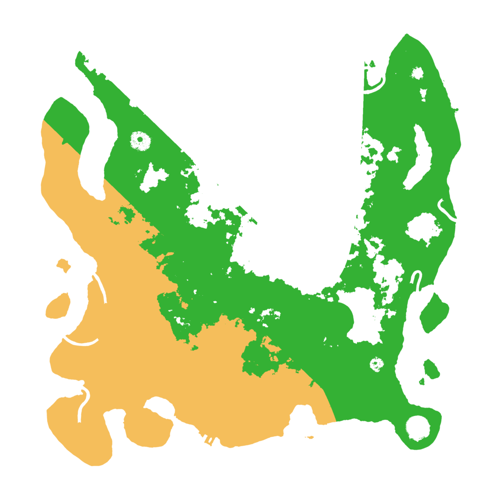 Biome Rust Map: Procedural Map, Size: 3750, Seed: 1149617417