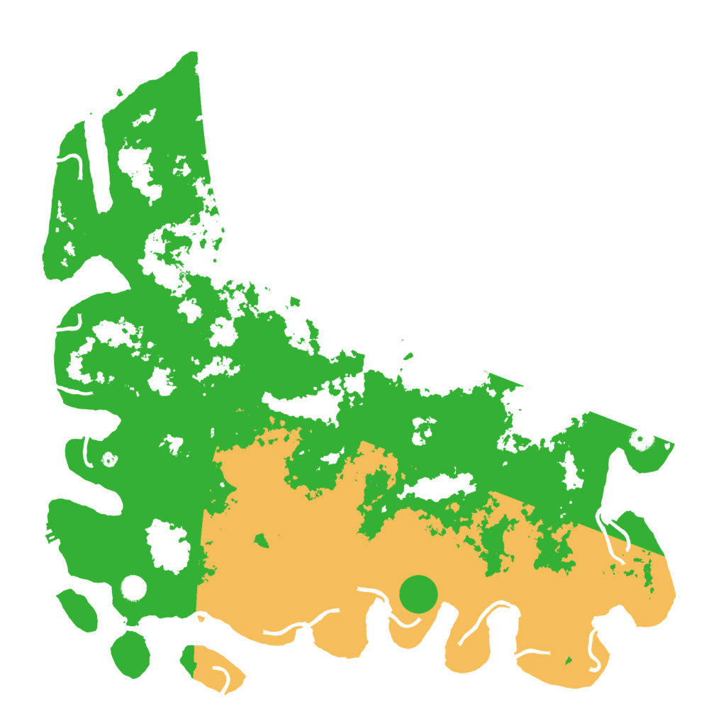 Biome Rust Map: Procedural Map, Size: 5000, Seed: 310110101