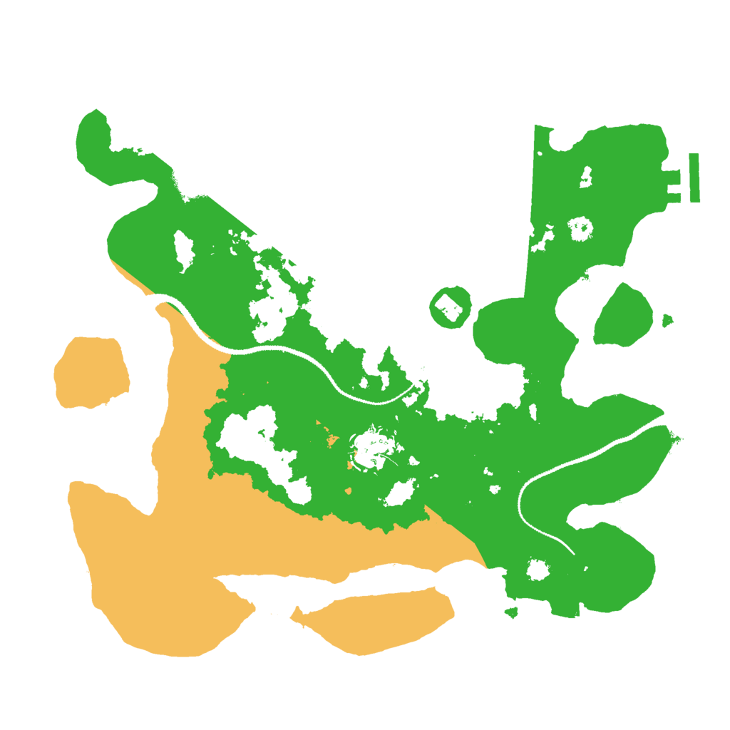 Biome Rust Map: Procedural Map, Size: 3000, Seed: 694202503