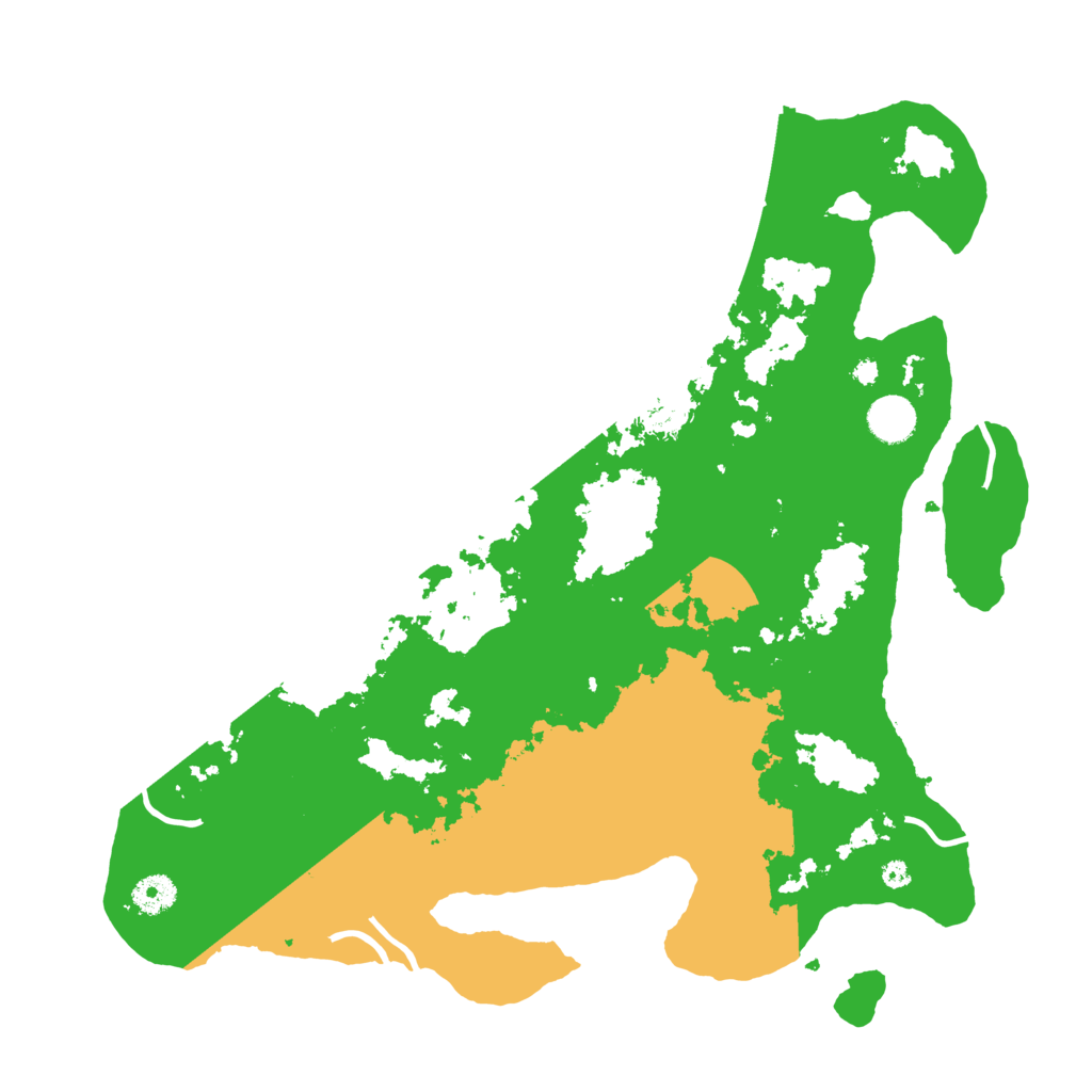 Biome Rust Map: Procedural Map, Size: 4000, Seed: 436514