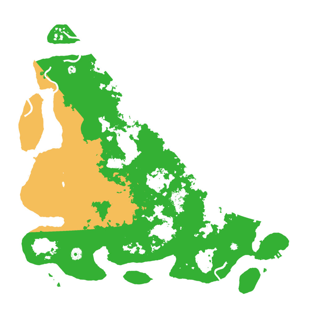 Biome Rust Map: Procedural Map, Size: 4038, Seed: 1234567890