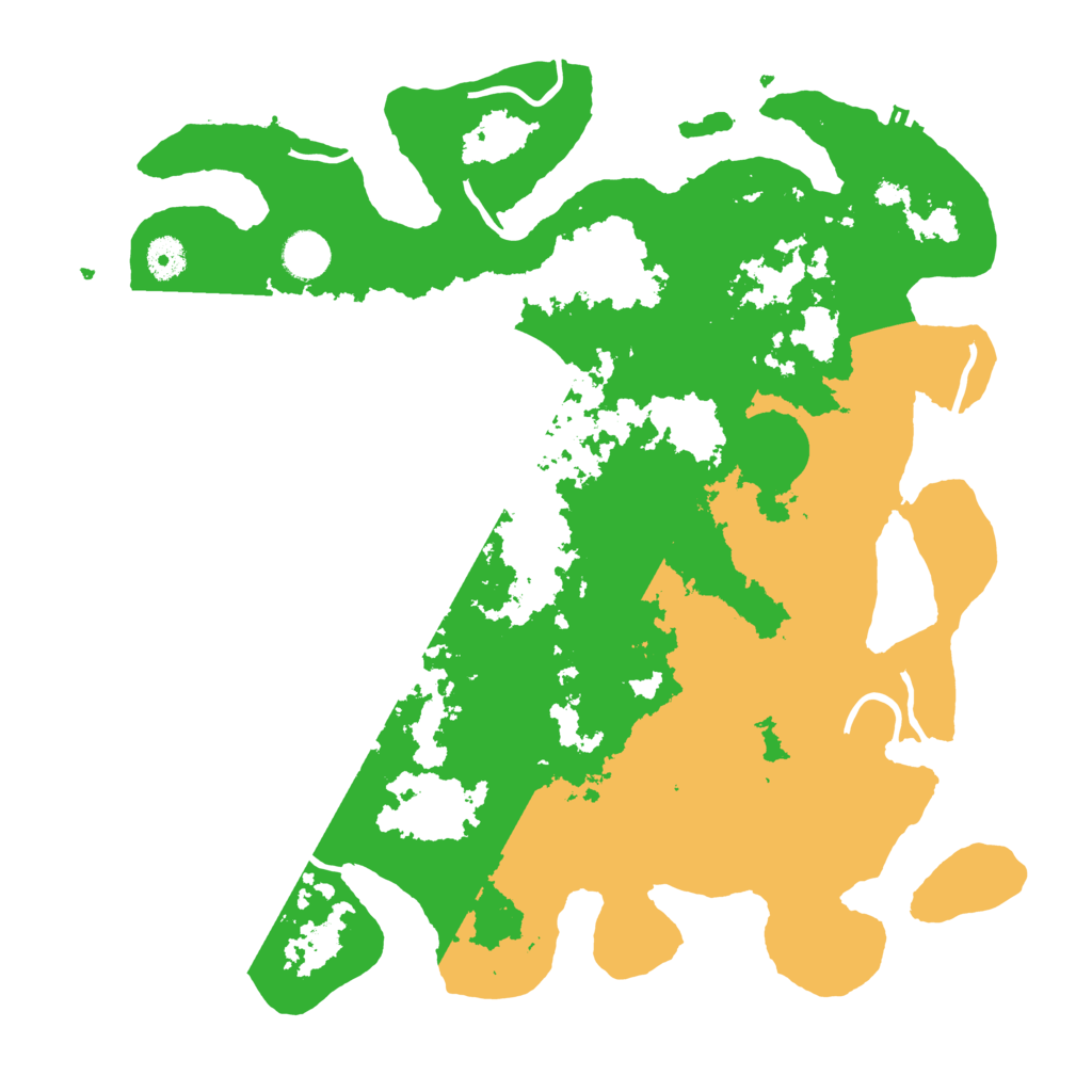 Biome Rust Map: Procedural Map, Size: 4000, Seed: 497850