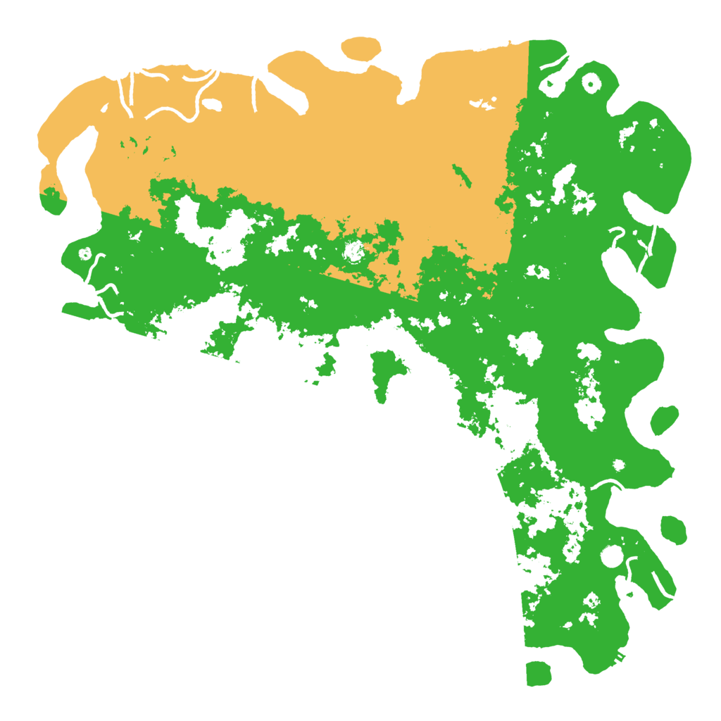 Biome Rust Map: Procedural Map, Size: 5755, Seed: 2147483647