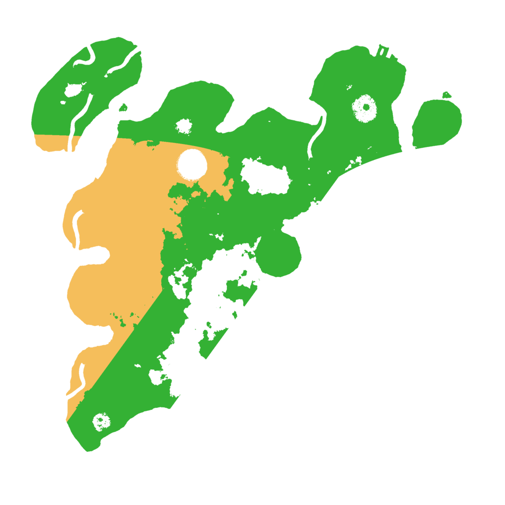 Biome Rust Map: Procedural Map, Size: 3000, Seed: 1042270439