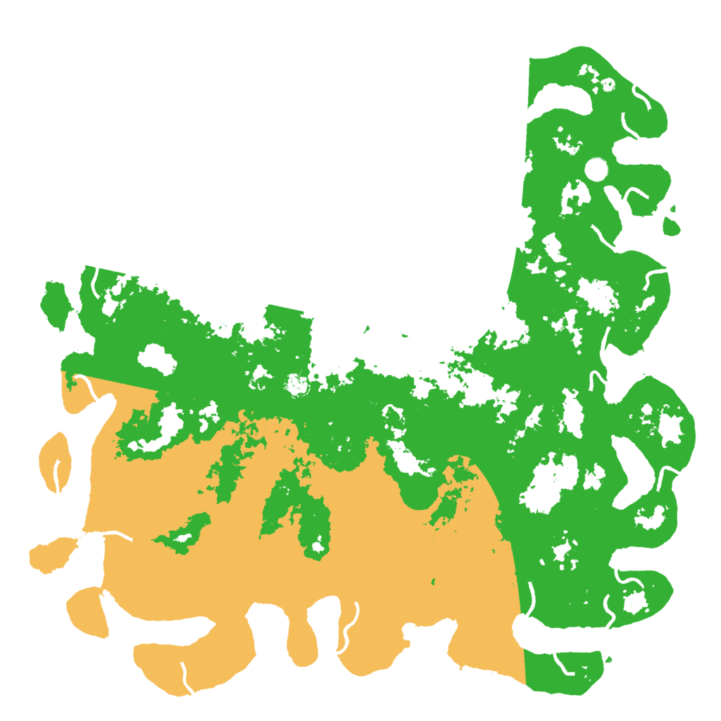 Biome Rust Map: Procedural Map, Size: 5378, Seed: 13378008