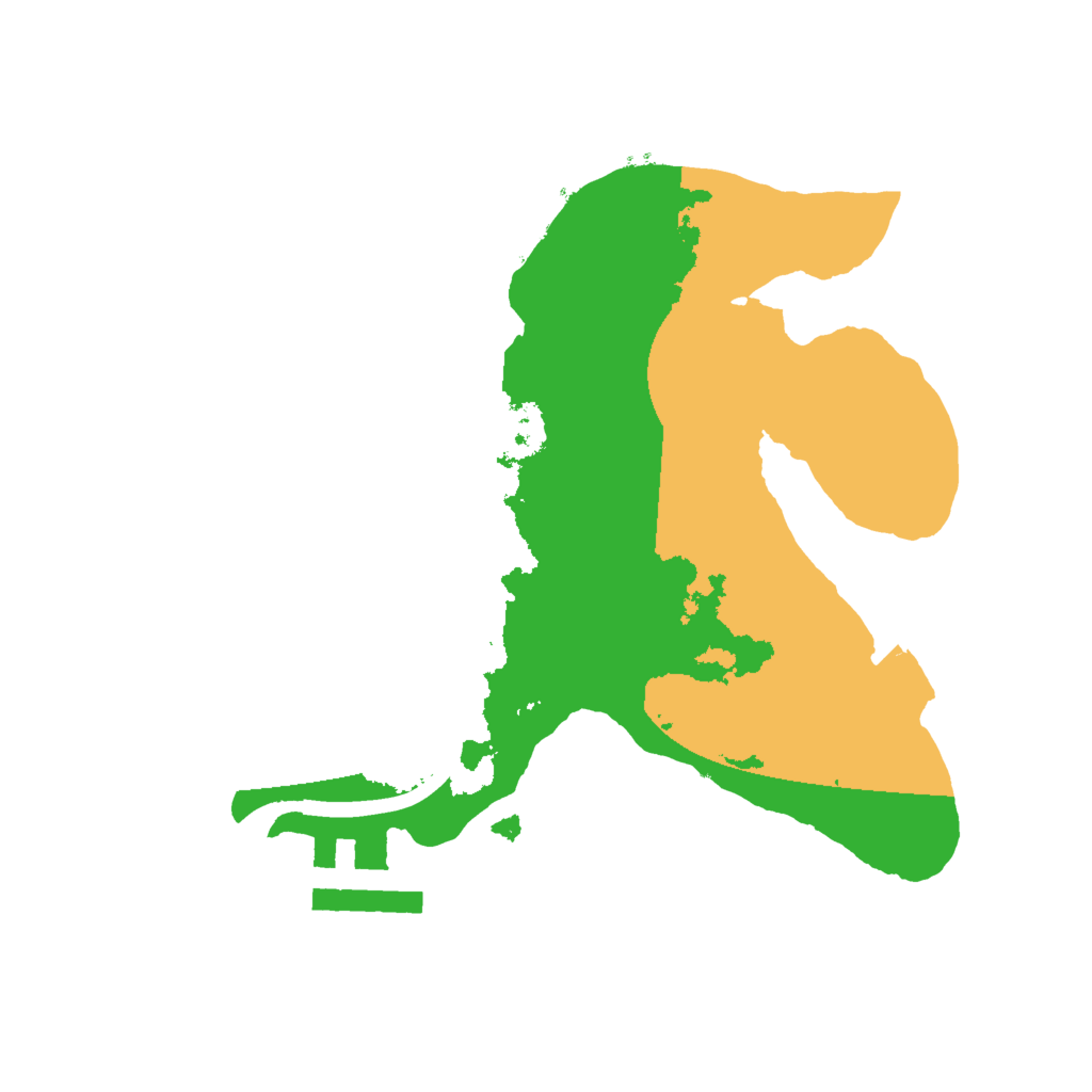 Biome Rust Map: Procedural Map, Size: 2000, Seed: 9484125