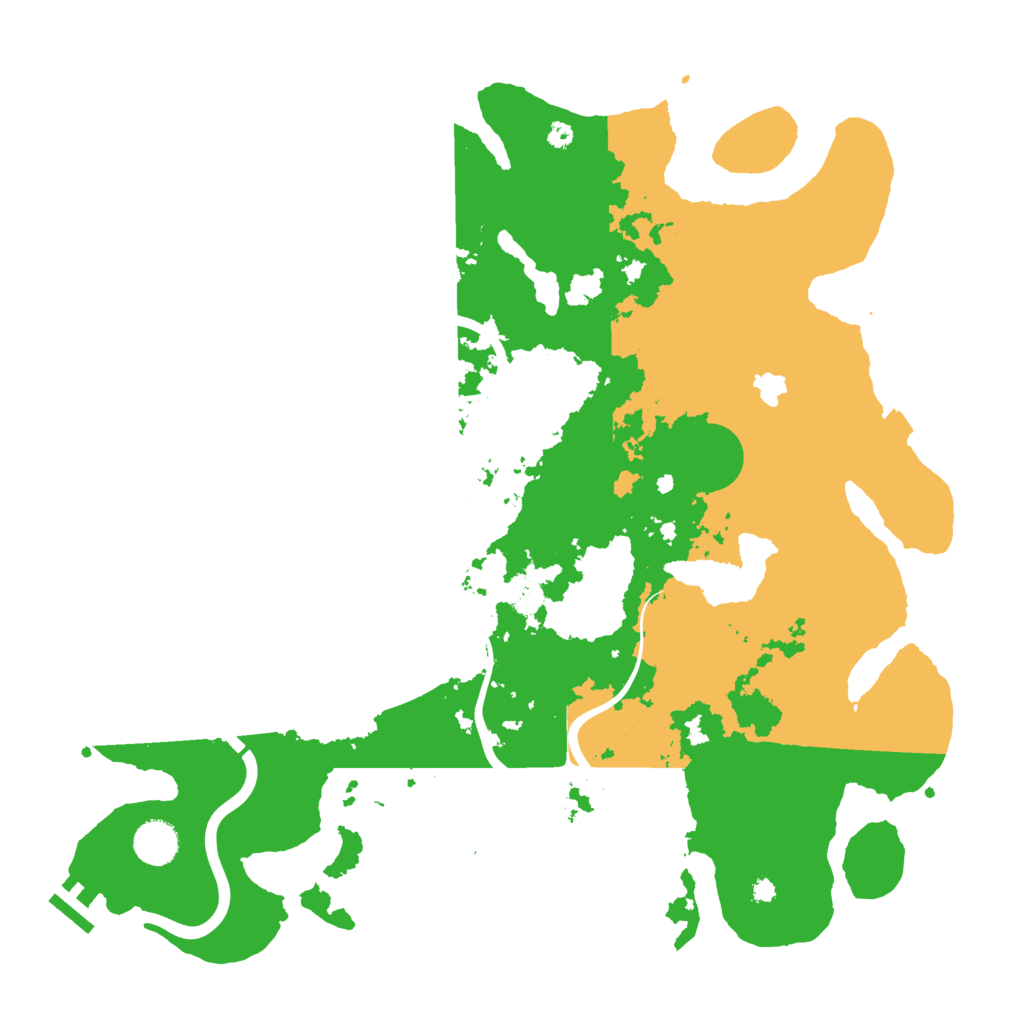 Biome Rust Map: Procedural Map, Size: 4000, Seed: 1902036540