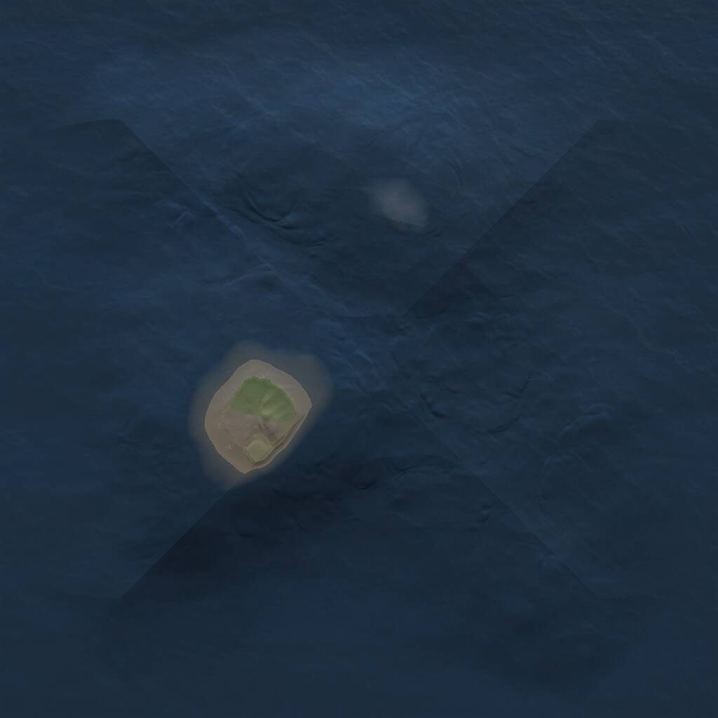 Rust Map: Procedural Map, Size: 1000, Seed: 19727, 1 Monuments
