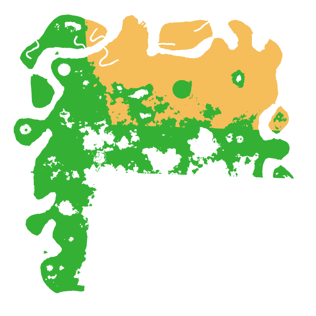 Biome Rust Map: Procedural Map, Size: 4500, Seed: 10555653