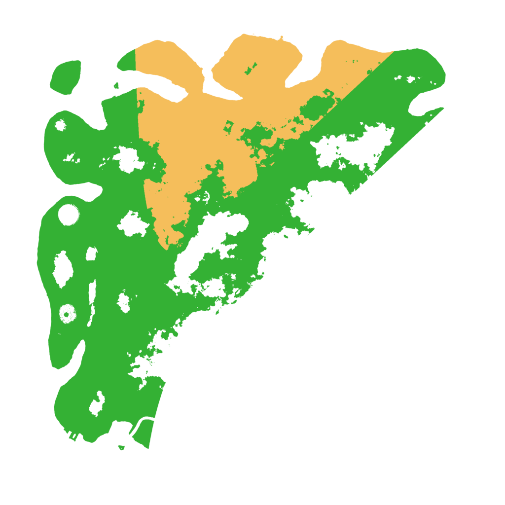 Biome Rust Map: Procedural Map, Size: 4250, Seed: 90915