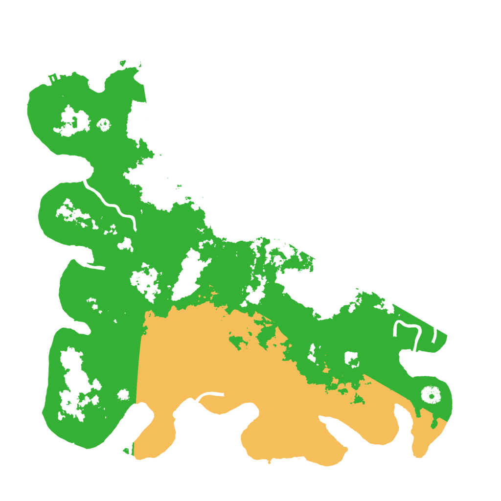 Biome Rust Map: Procedural Map, Size: 4000, Seed: 145326