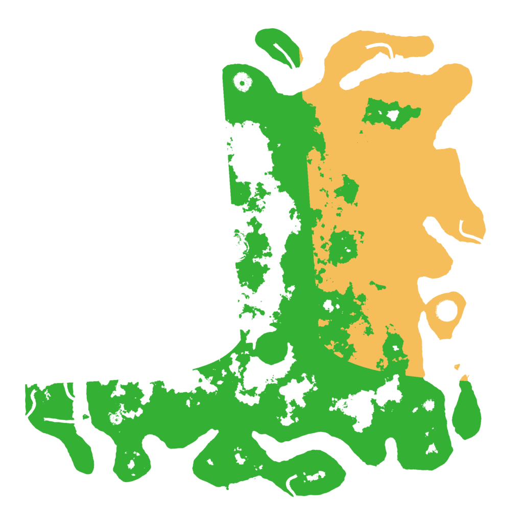 Biome Rust Map: Procedural Map, Size: 4300, Seed: 922556524
