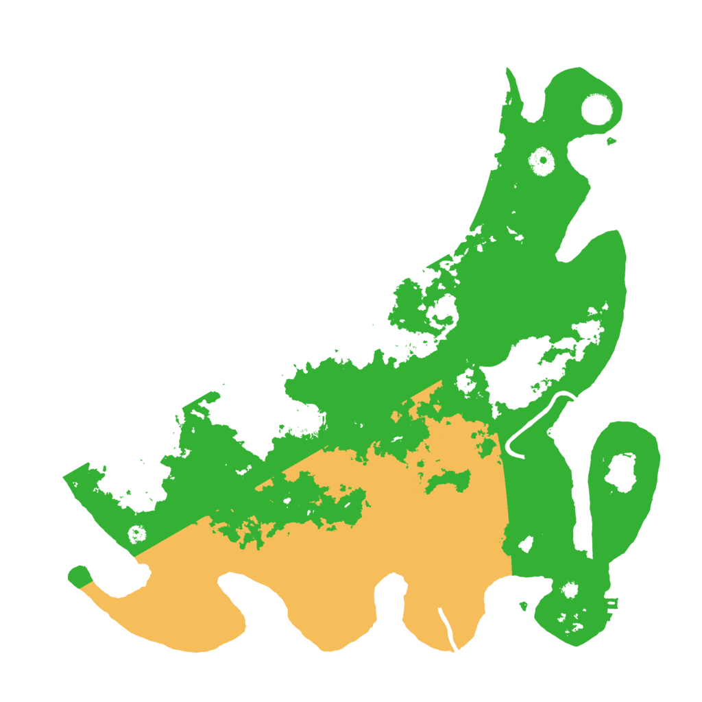 Biome Rust Map: Procedural Map, Size: 4000, Seed: 891363