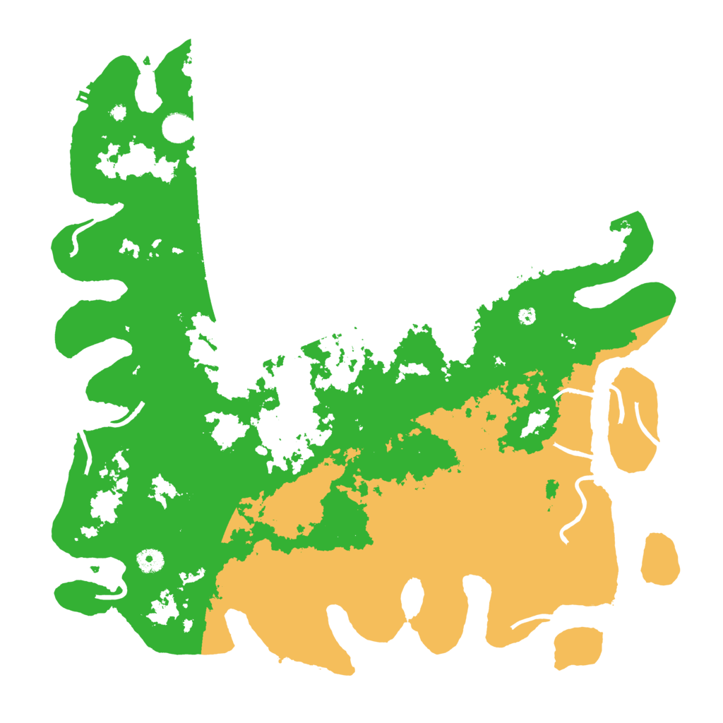 Biome Rust Map: Procedural Map, Size: 4256, Seed: 910000