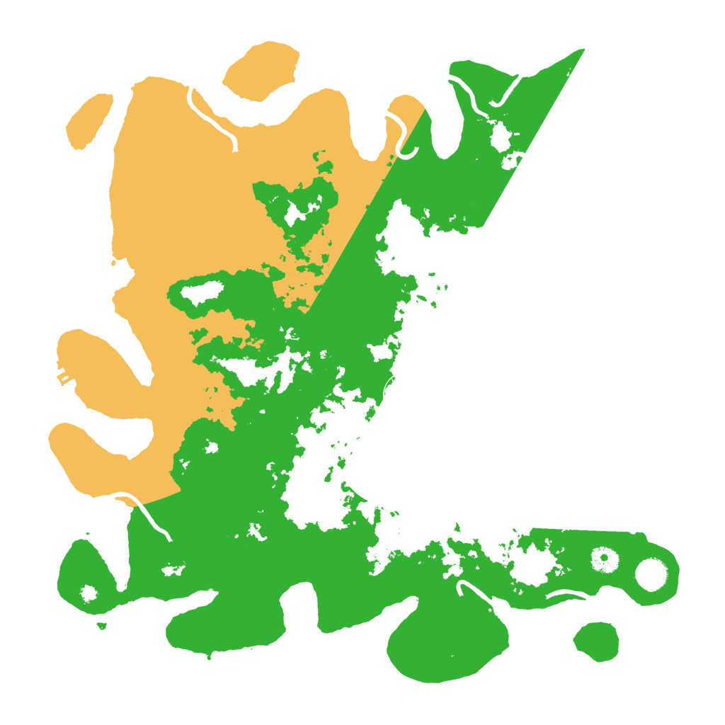 Biome Rust Map: Procedural Map, Size: 4000, Seed: 920835