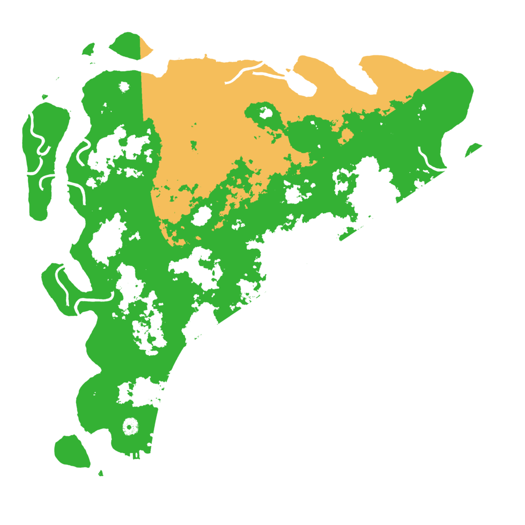 Biome Rust Map: Procedural Map, Size: 4700, Seed: 16