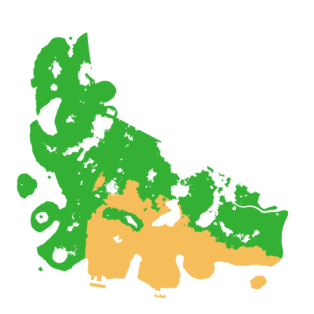 Biome Rust Map: Procedural Map, Size: 4000, Seed: 17684