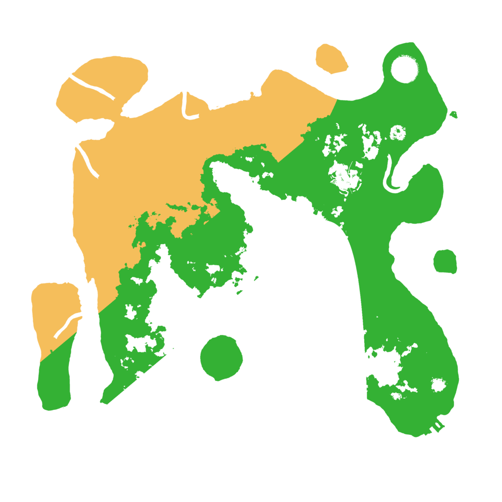 Biome Rust Map: Procedural Map, Size: 3250, Seed: 1292435