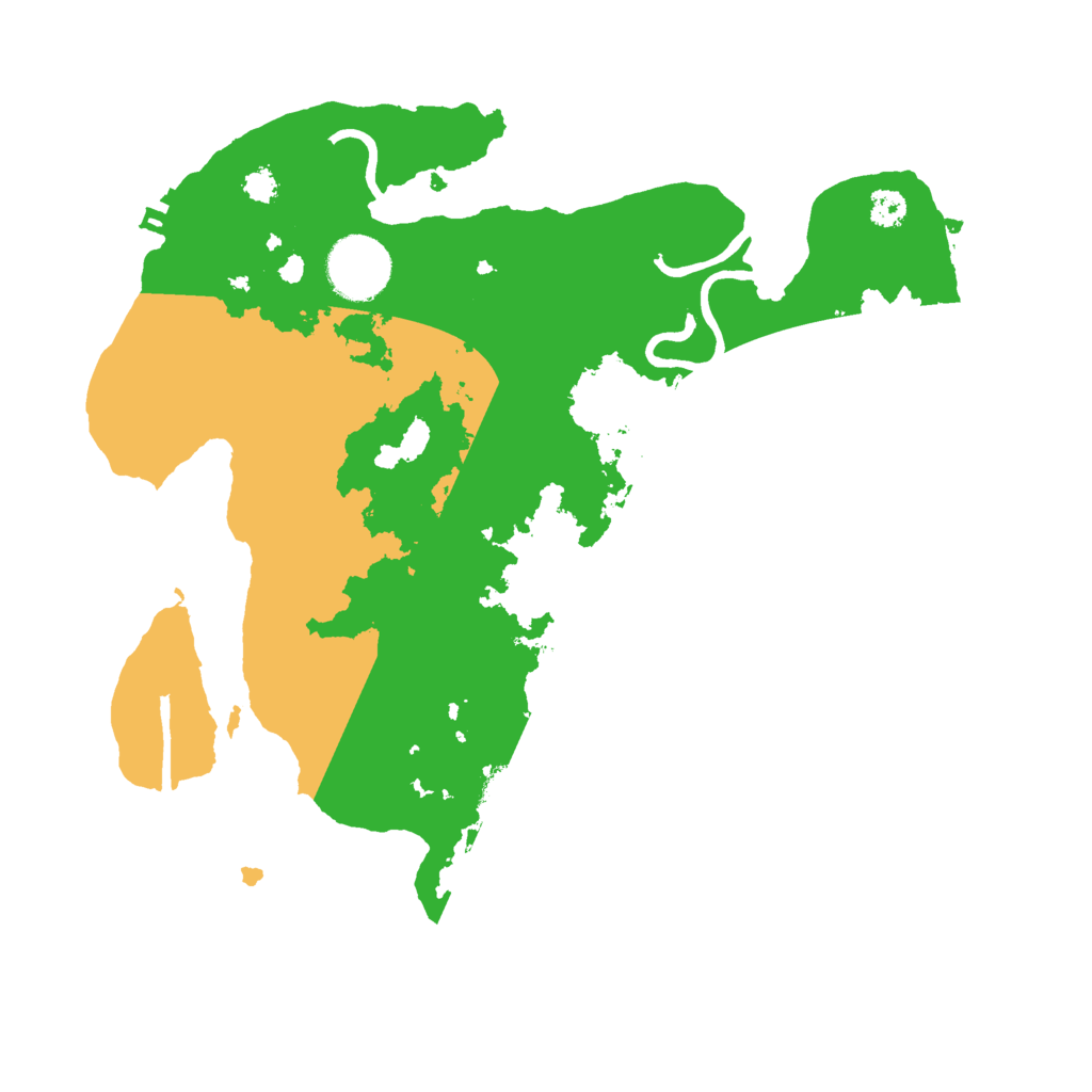 Biome Rust Map: Procedural Map, Size: 3000, Seed: 892730653