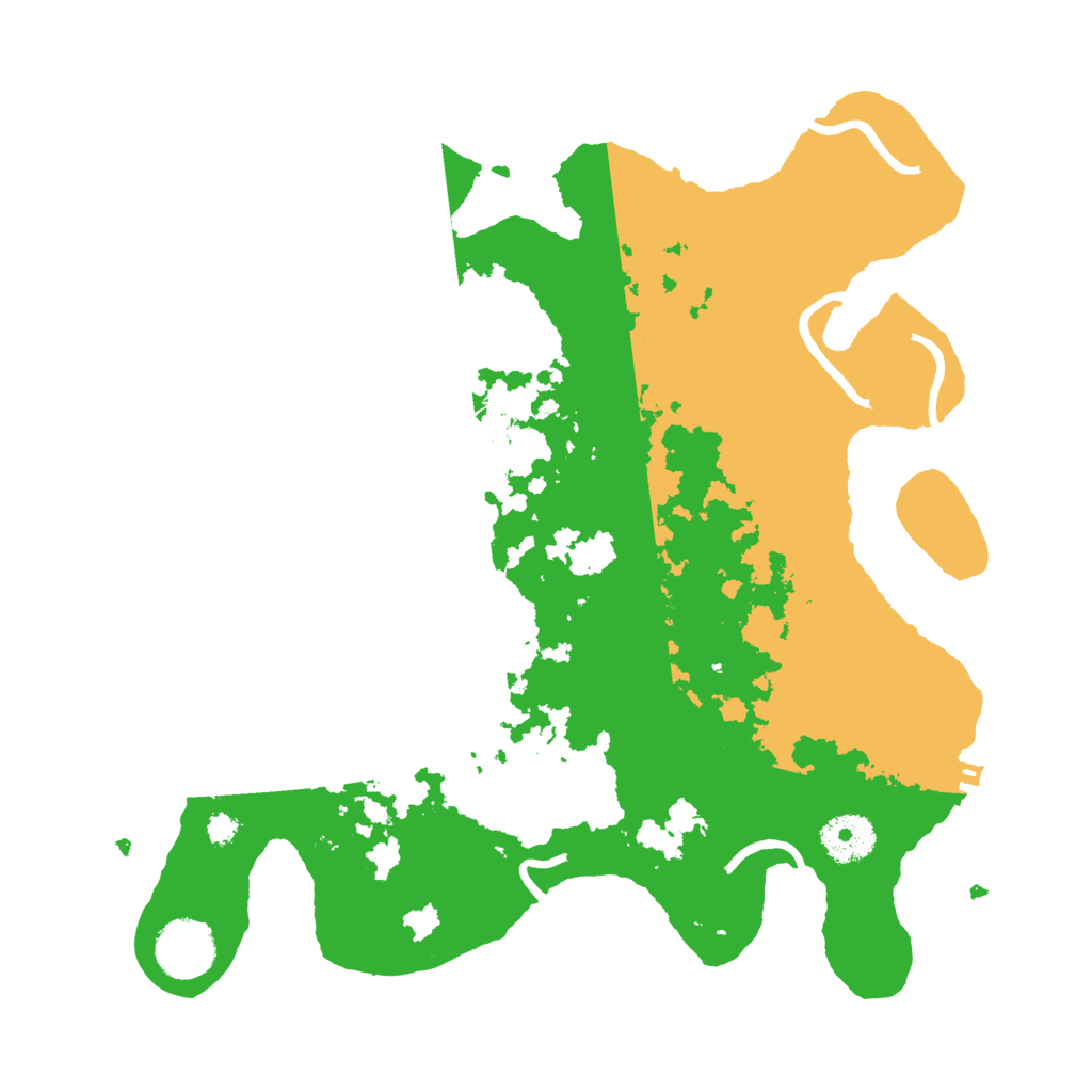 Biome Rust Map: Procedural Map, Size: 3250, Seed: 1498232