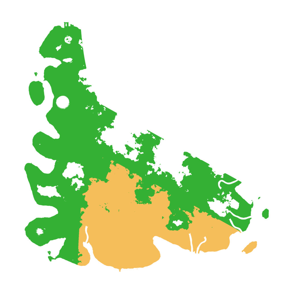 Biome Rust Map: Procedural Map, Size: 4000, Seed: 267550387