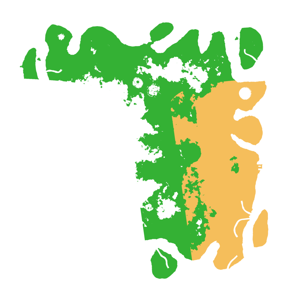 Biome Rust Map: Procedural Map, Size: 4250, Seed: 15259