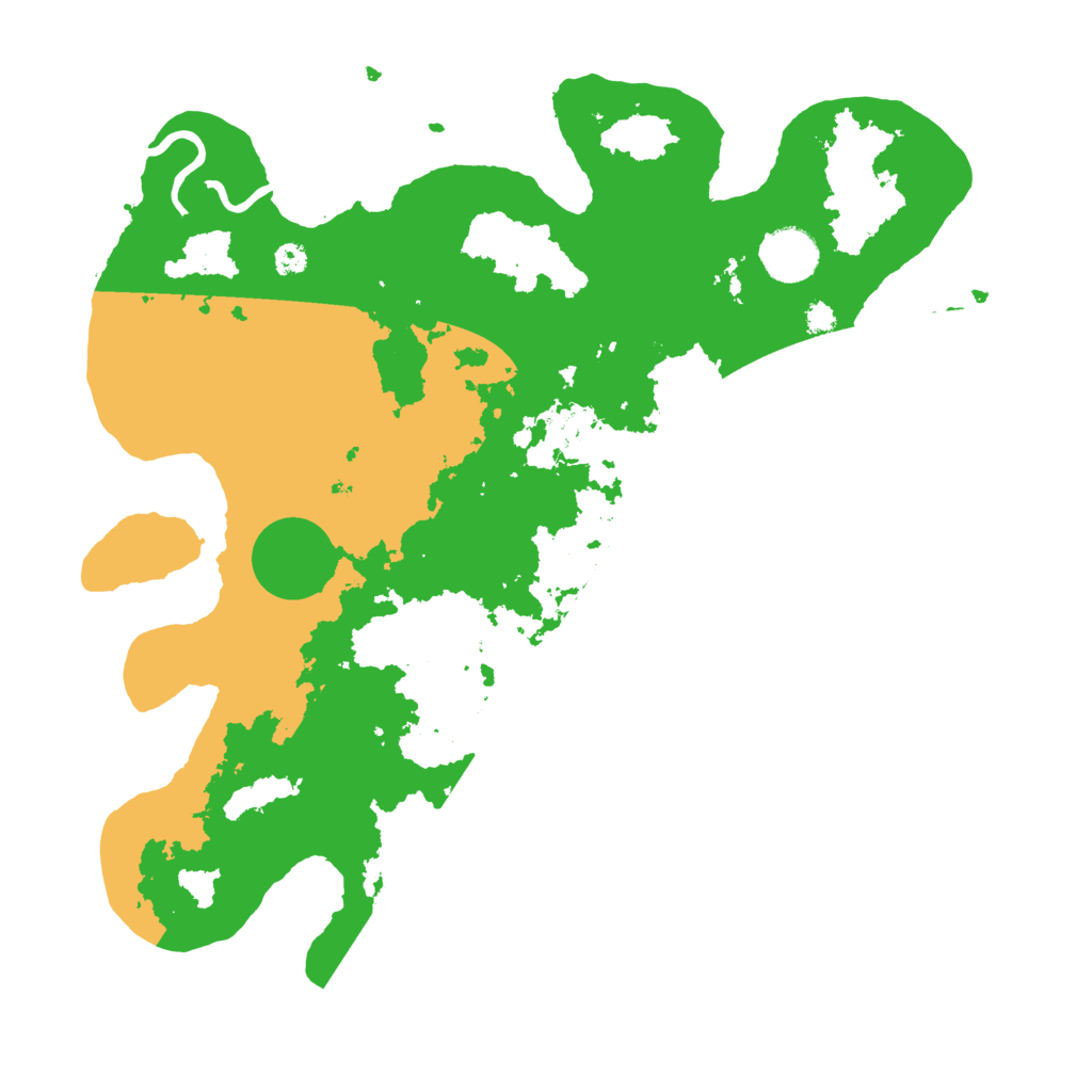 Biome Rust Map: Procedural Map, Size: 3500, Seed: 53671789