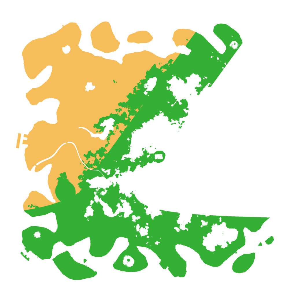 Biome Rust Map: Procedural Map, Size: 4000, Seed: 45312