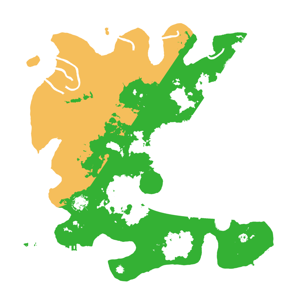 Biome Rust Map: Procedural Map, Size: 3500, Seed: 630201804