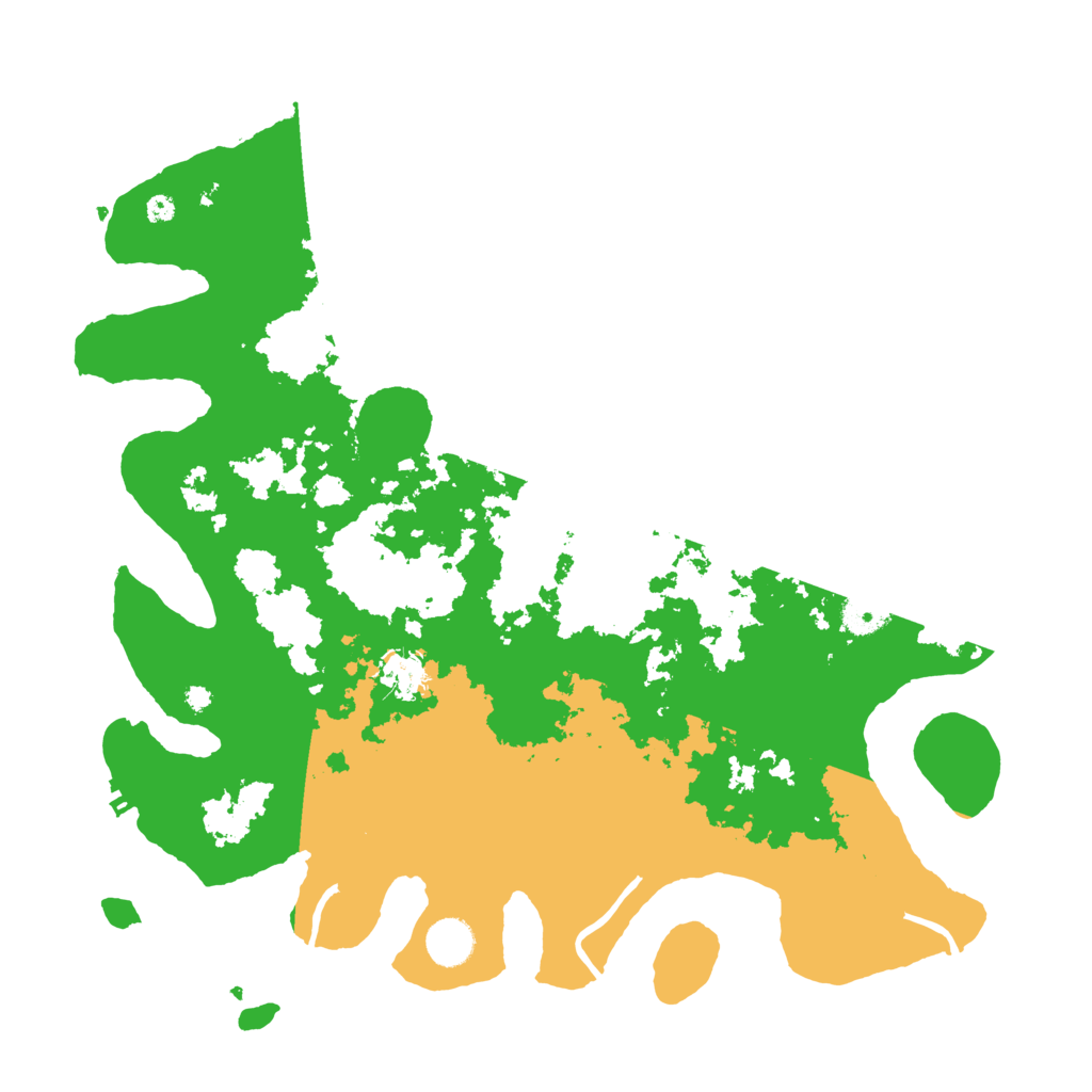 Biome Rust Map: Procedural Map, Size: 4000, Seed: 824982