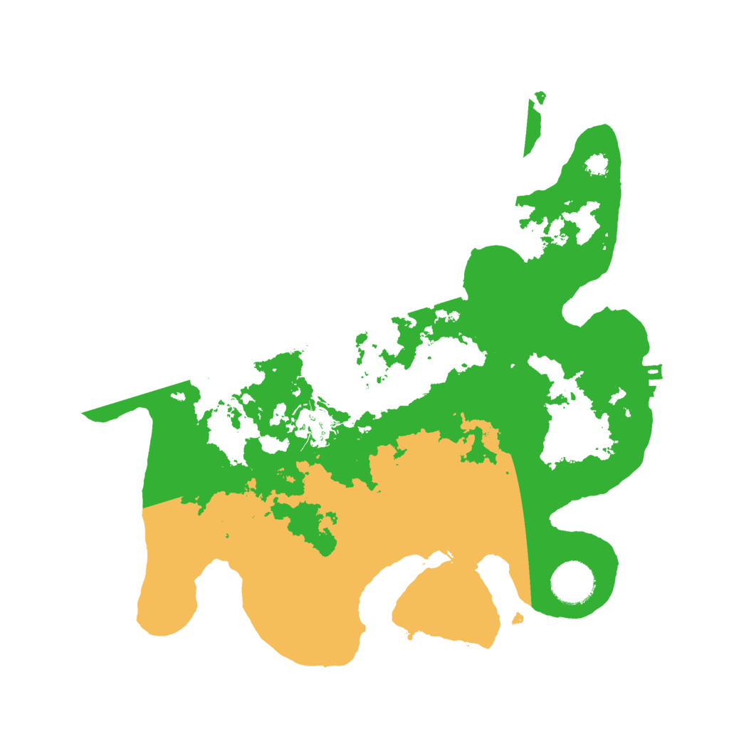 Biome Rust Map: Procedural Map, Size: 3000, Seed: 820885573