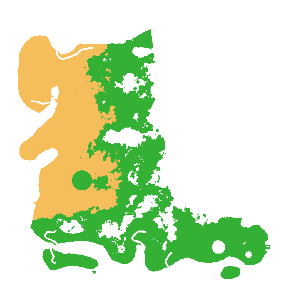 Biome Rust Map: Procedural Map, Size: 4000, Seed: 328689