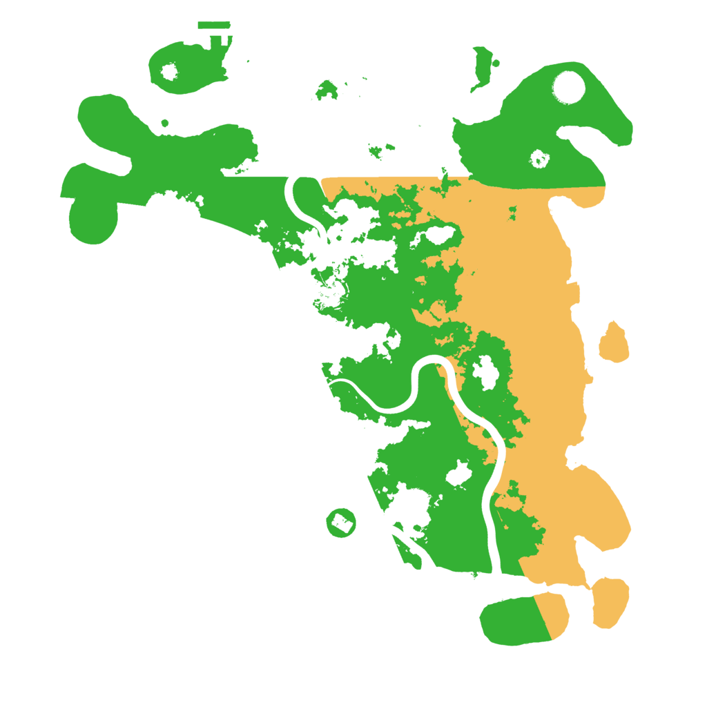 Biome Rust Map: Procedural Map, Size: 3850, Seed: 1685138698