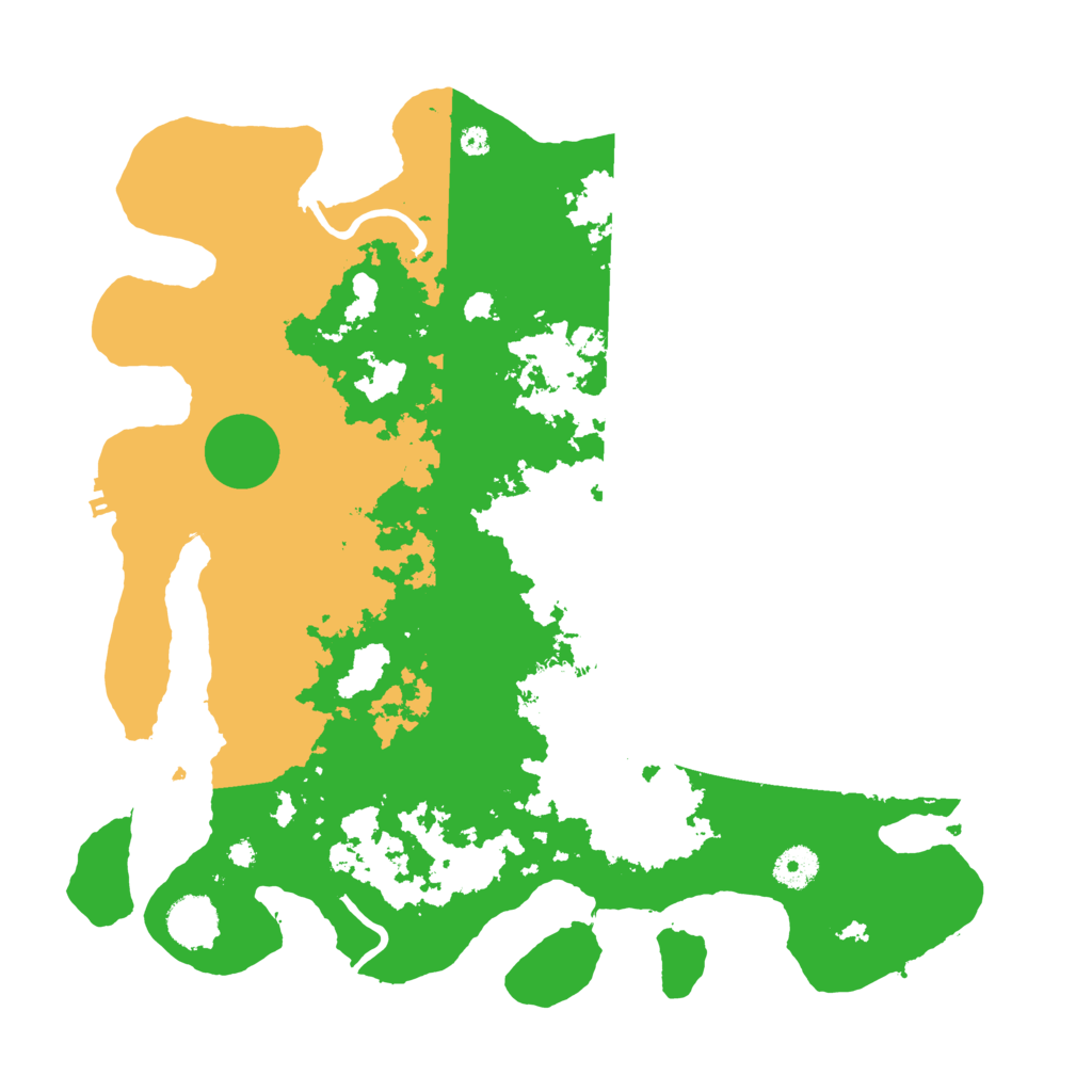 Biome Rust Map: Procedural Map, Size: 3850, Seed: 2112267907