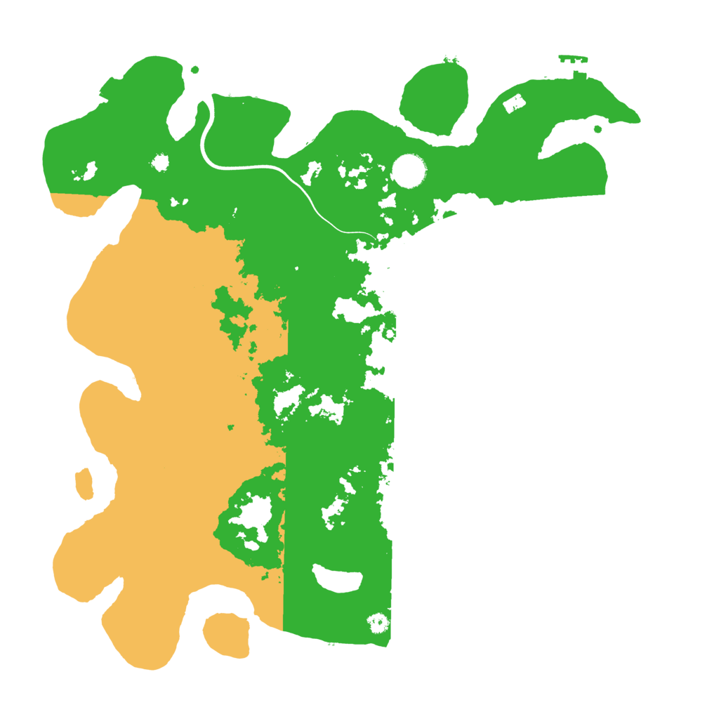 Biome Rust Map: Procedural Map, Size: 3750, Seed: 394459339