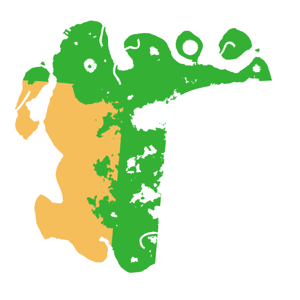 Biome Rust Map: Procedural Map, Size: 3500, Seed: 1623212
