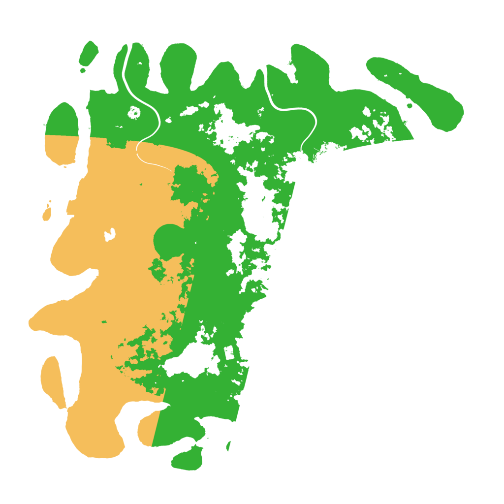 Biome Rust Map: Procedural Map, Size: 4000, Seed: 31608847