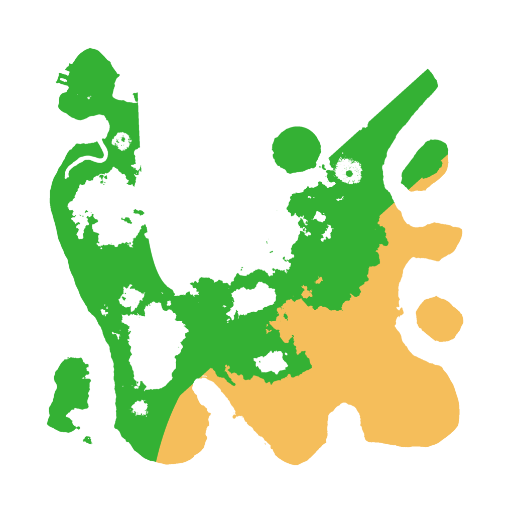 Biome Rust Map: Procedural Map, Size: 3000, Seed: 30111978