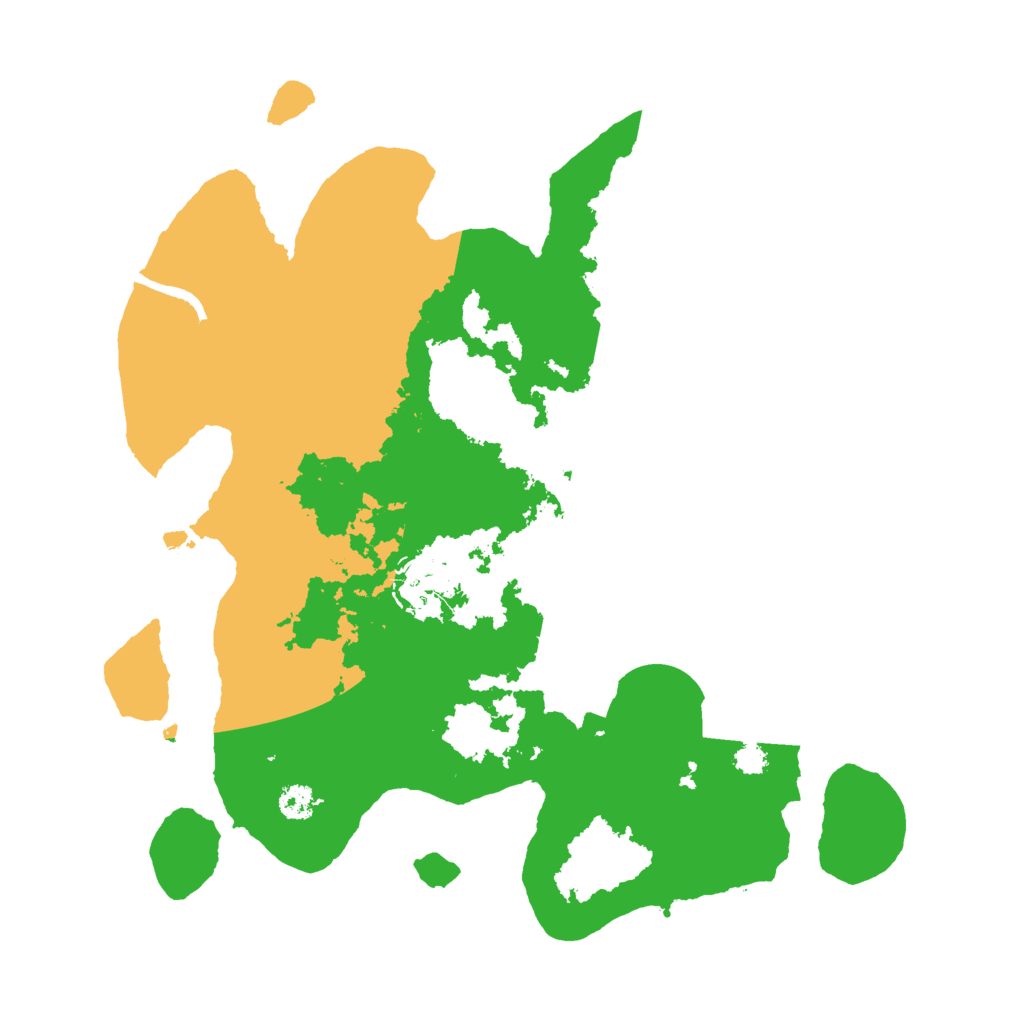 Biome Rust Map: Procedural Map, Size: 3000, Seed: 1364745352