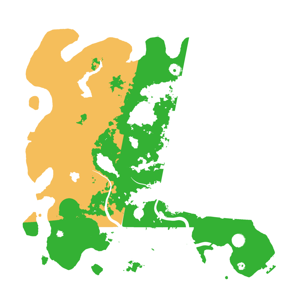 Biome Rust Map: Procedural Map, Size: 4000, Seed: 1364745352