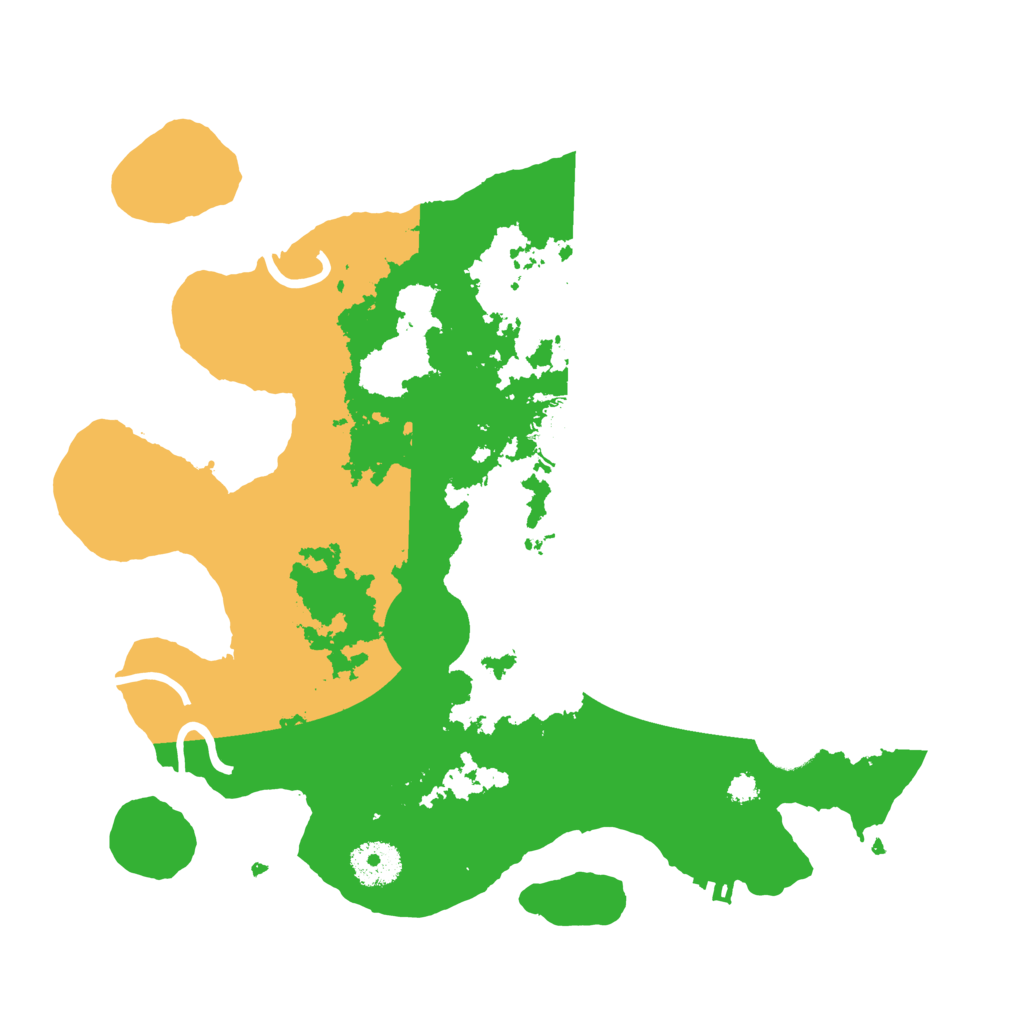 Biome Rust Map: Procedural Map, Size: 3250, Seed: 142356