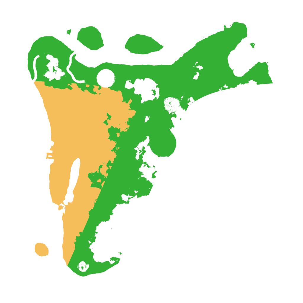 Biome Rust Map: Procedural Map, Size: 3000, Seed: 249765