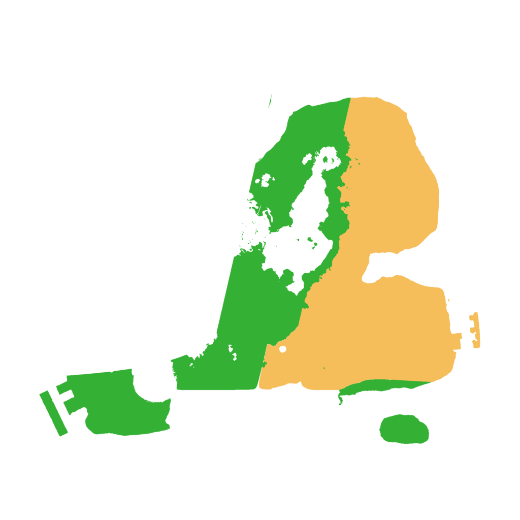 Biome Rust Map: Procedural Map, Size: 2233, Seed: 1552186336